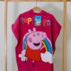 Ponczo, ręcznik kąpielowy z kapturem PEPPA PIG