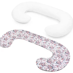 Poszewka na poduszkę ciążową typu "C" - Roses