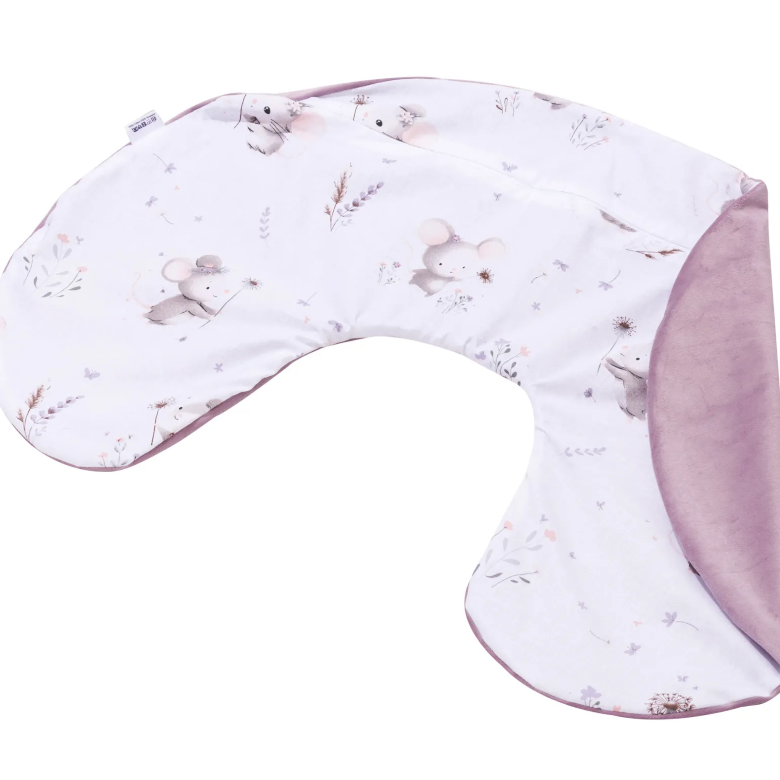 POSZEWKA NA ROGAL - Lovely Mouse i Wrzosowy Soft Velvet