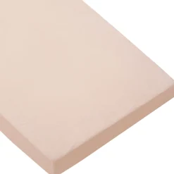 Prześcieradło jersey z gumką do łóżeczka 120x60cm - Pastel Pink