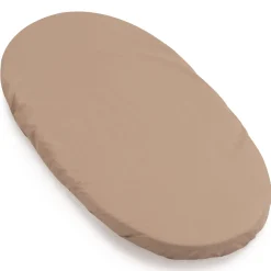 Prześcieradło z gumką do GONDOLI i KOŁYSKI 80 x 40 cm - w kolorze caramel