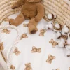 Prześcieradło z gumką do GONDOLI i KOŁYSKI 80 x 40 cm - Mr. Teddy