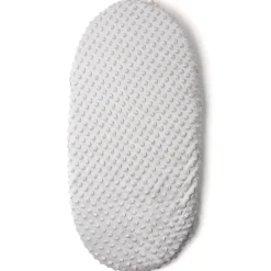 Prześcieradło z gumką do GONDOLI 80 x 40 cm - Jasnoszare Minky