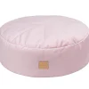 Pufa dziecięca - w kolorze smokey pink Soft Velvet