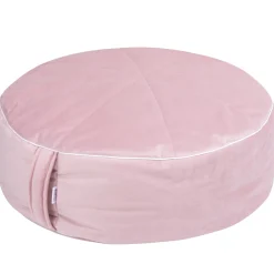 Pufa dziecięca - w kolorze smokey pink Soft Velvet