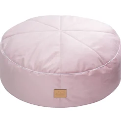 Pufa dziecięca - w kolorze smokey pink Soft Velvet