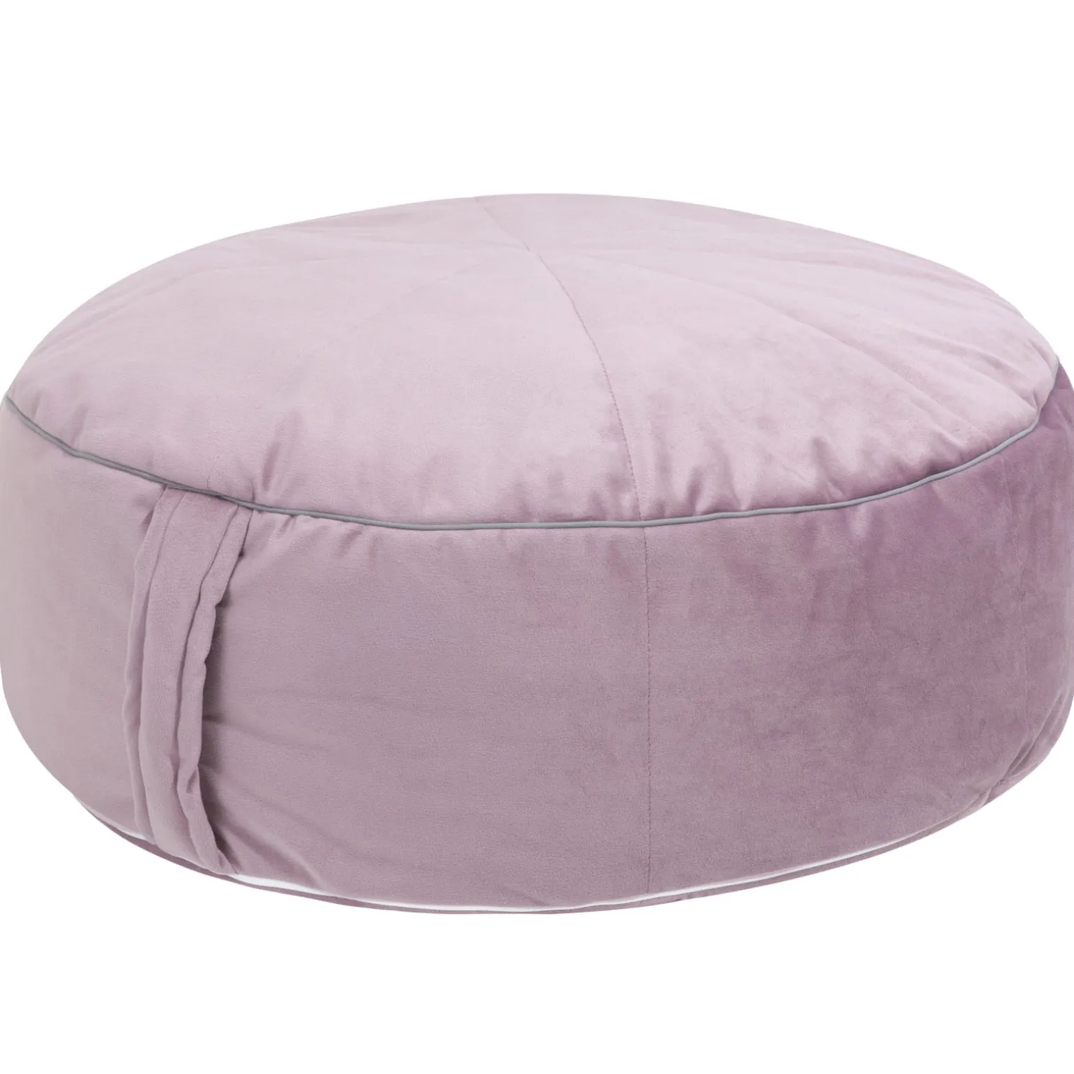 Pufa dziecięca - w kolorze wrzosowym Soft Velvet