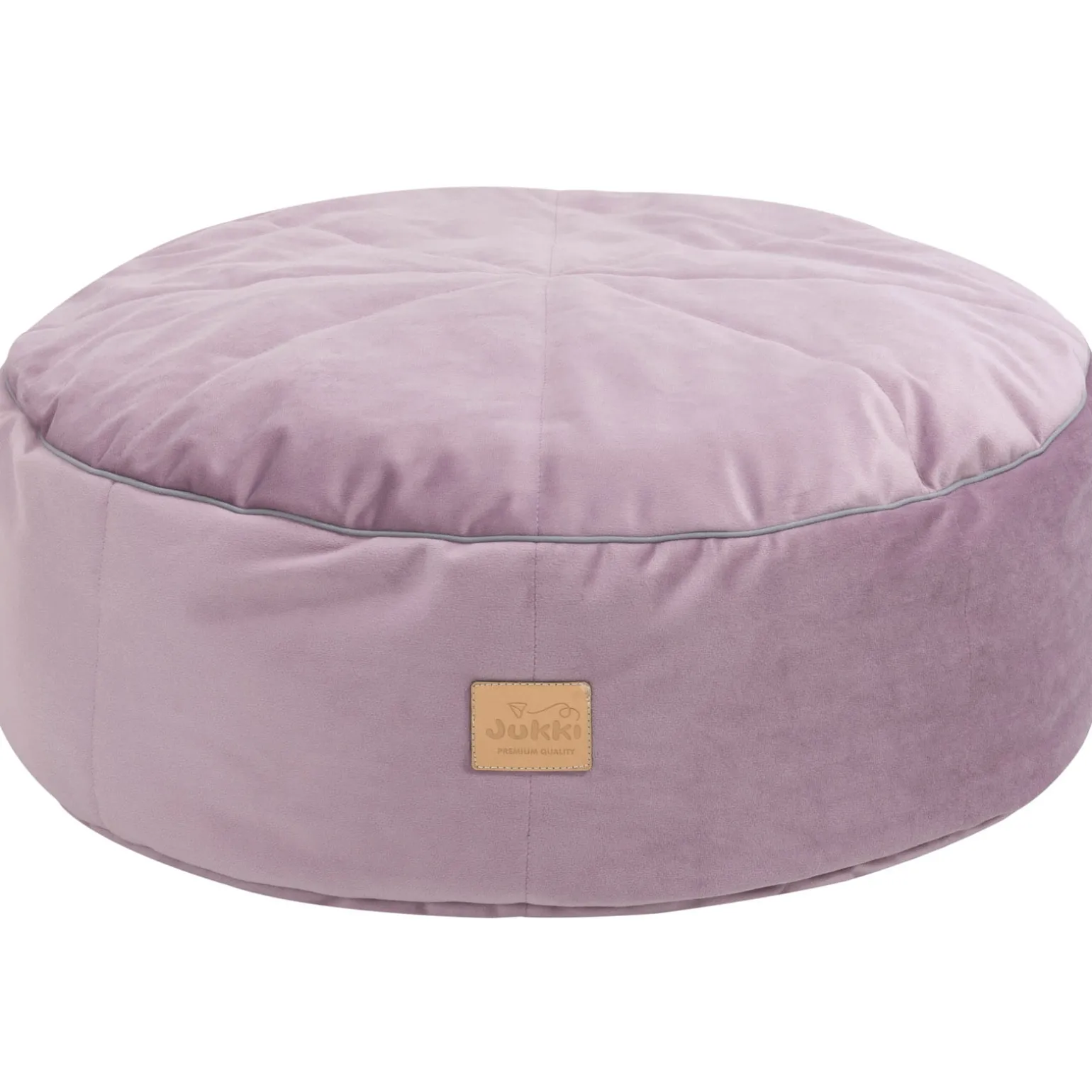 Pufa dziecięca - w kolorze wrzosowym Soft Velvet