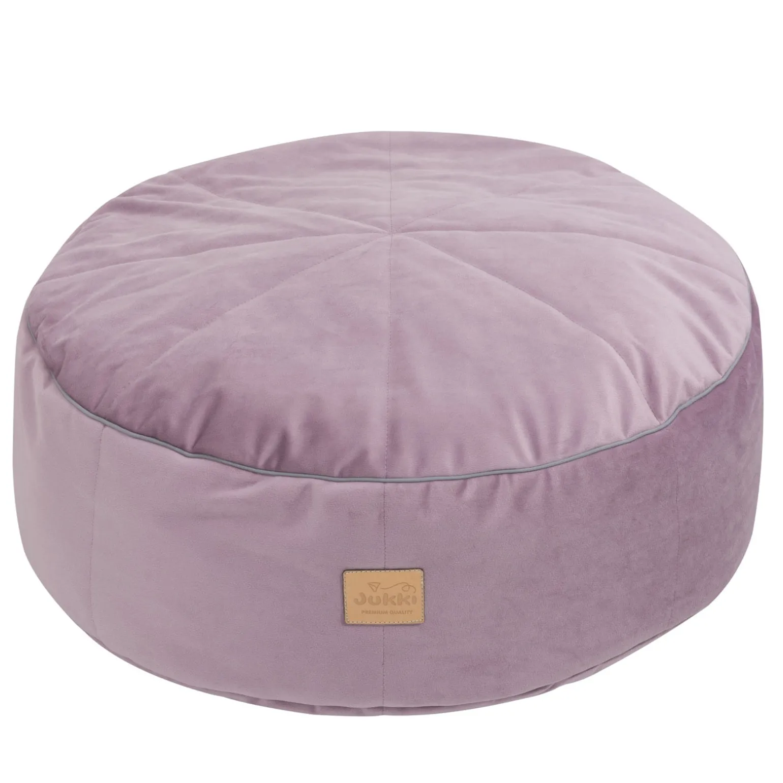 Pufa dziecięca - w kolorze wrzosowym Soft Velvet