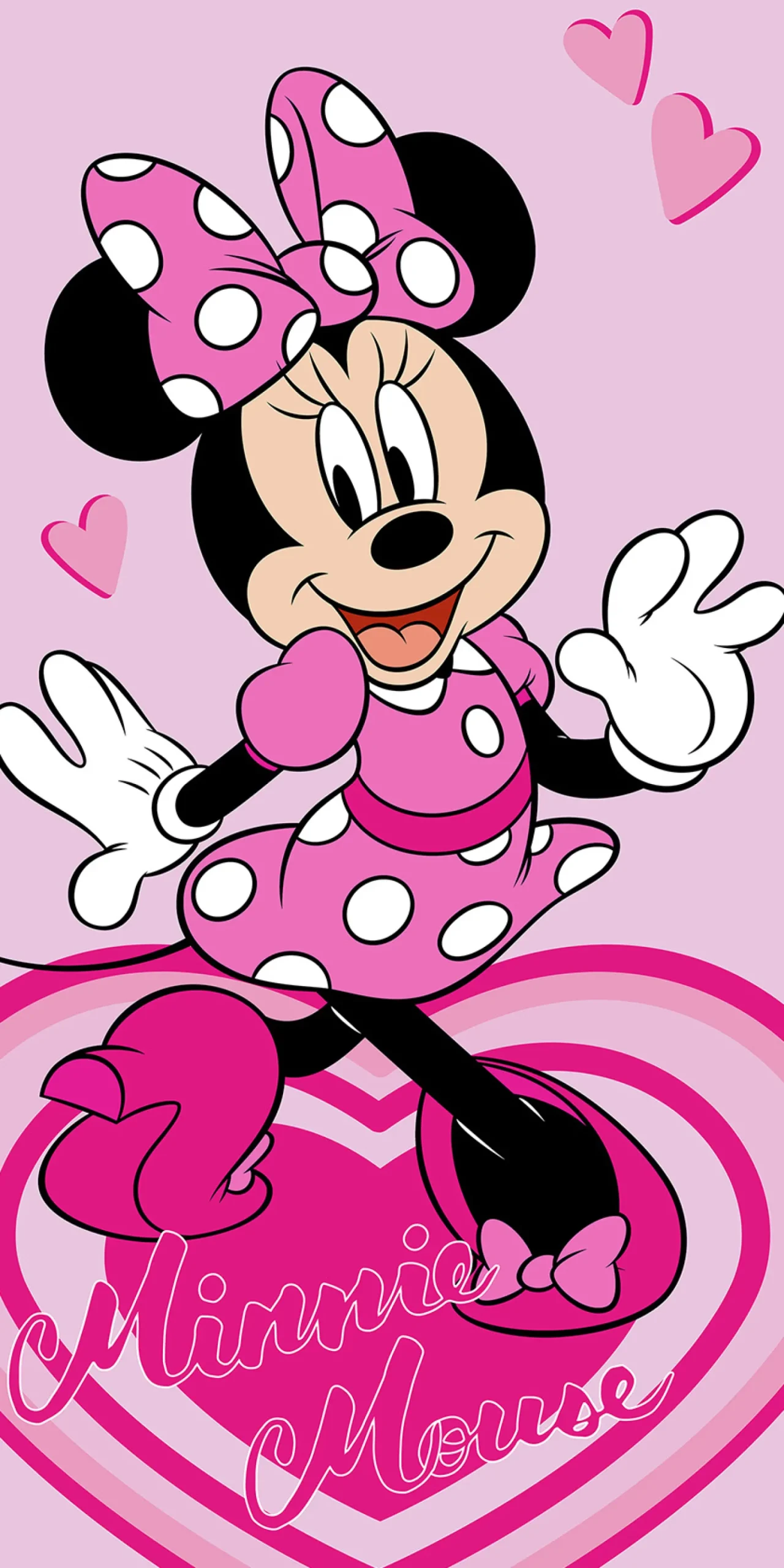 Ręcznik dziecięcy 70x140 cm MINNIE