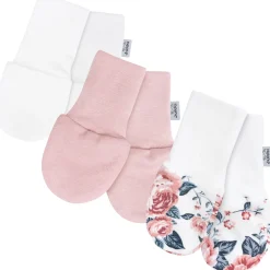 Rękawiczki Niedrapki 3 pack Roses