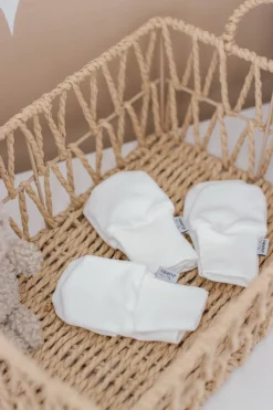 RĘKAWICZKI NIEDRAPKI 3 PACK White