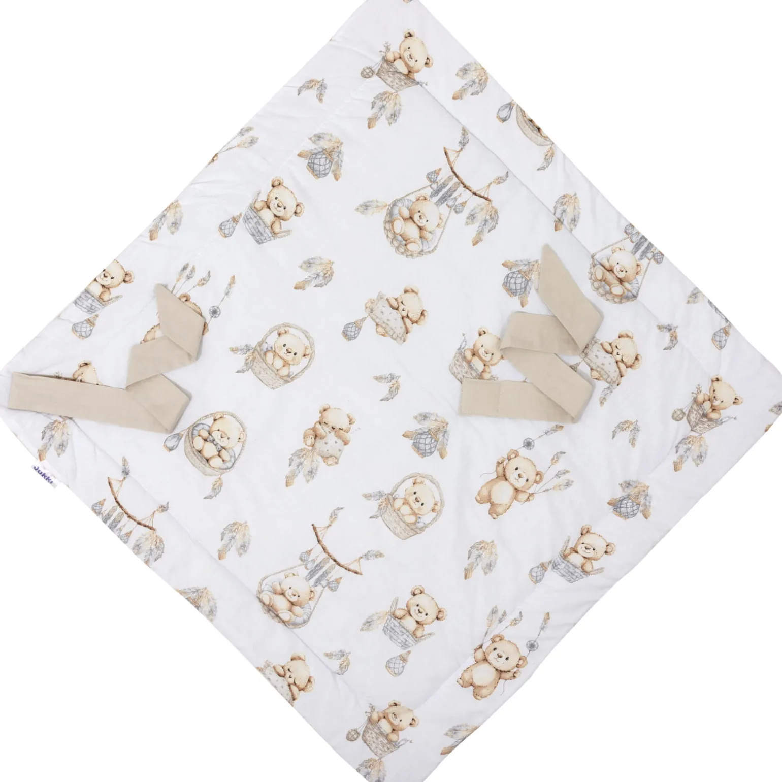 Rożek niemowlęcy bawełniany - Boho Bears