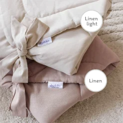 Rożek niemowlęcy lniany - Linen Light PREMIUM