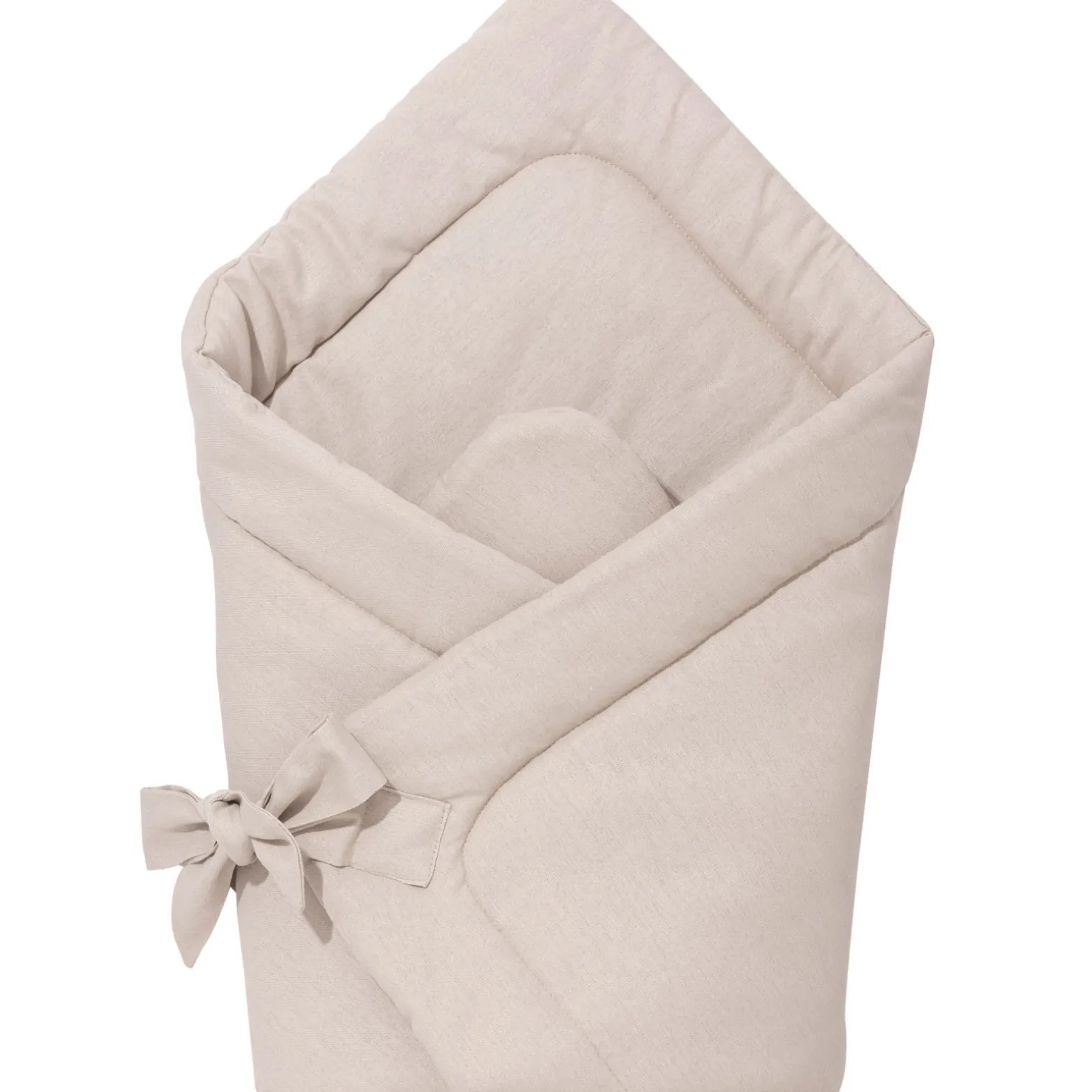 Rożek niemowlęcy lniany - Linen Light PREMIUM