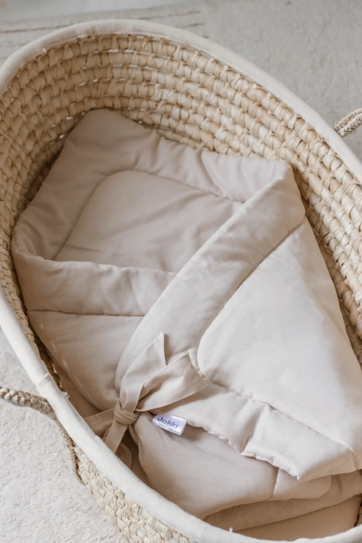Rożek niemowlęcy lniany - Linen Light PREMIUM