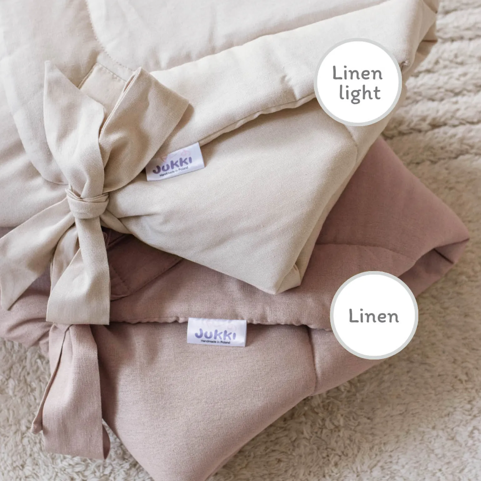 Rożek niemowlęcy lniany - Linen PREMIUM