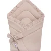Rożek niemowlęcy muślinowy - Beige