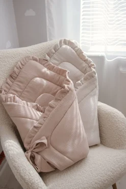 Rożek niemowlęcy muślinowy - Beige