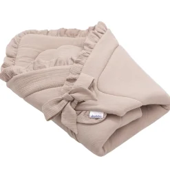 Rożek niemowlęcy muślinowy - Beige