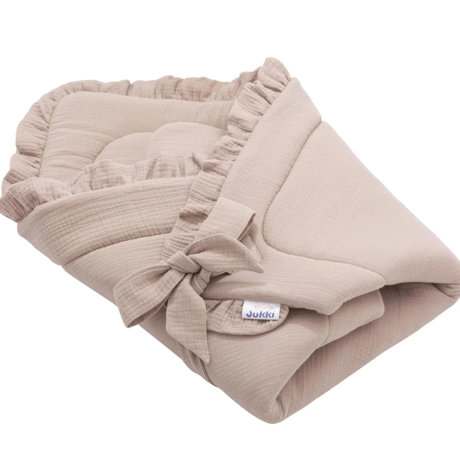 Rożek niemowlęcy muślinowy - Beige