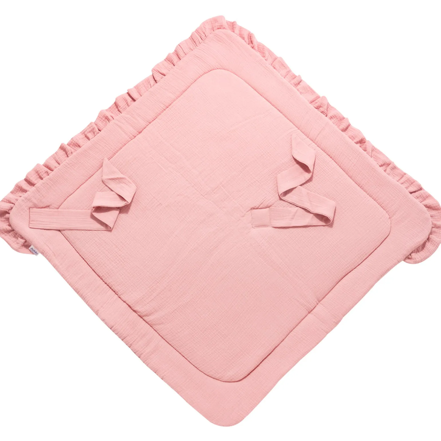 Rożek niemowlęcy muślinowy - Pink