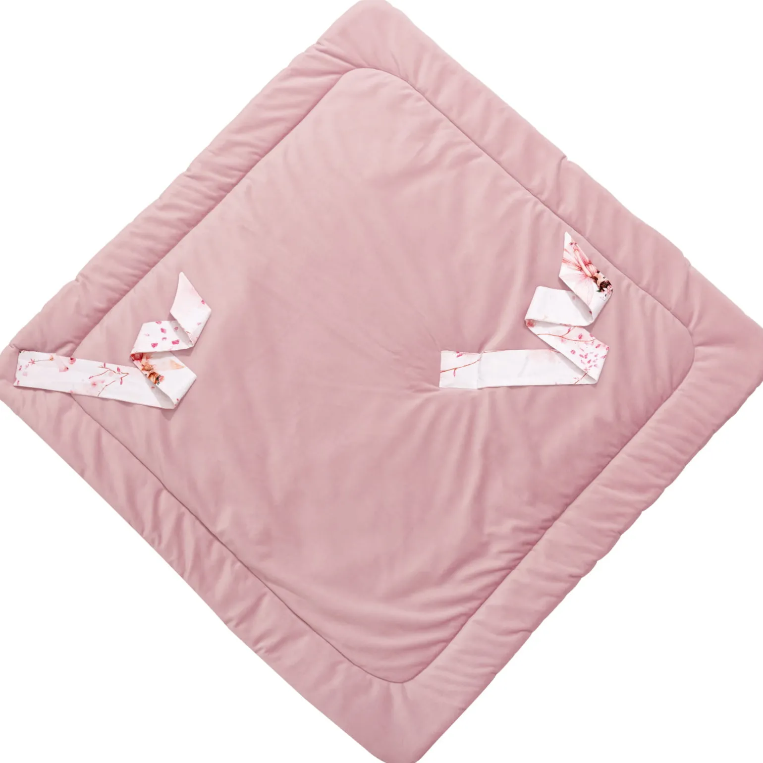 Rożek niemowlęcy Velvet - Little Fairy i Smokey Pink Soft Velvet