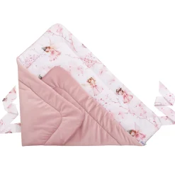 Rożek niemowlęcy Velvet - Little Fairy i Smokey Pink Soft Velvet