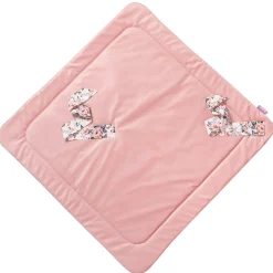 Rożek niemowlęcy Velvet - Roses i Smokey Pink Soft Velvet