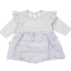 Sukienka z body Basic Grey Melange II