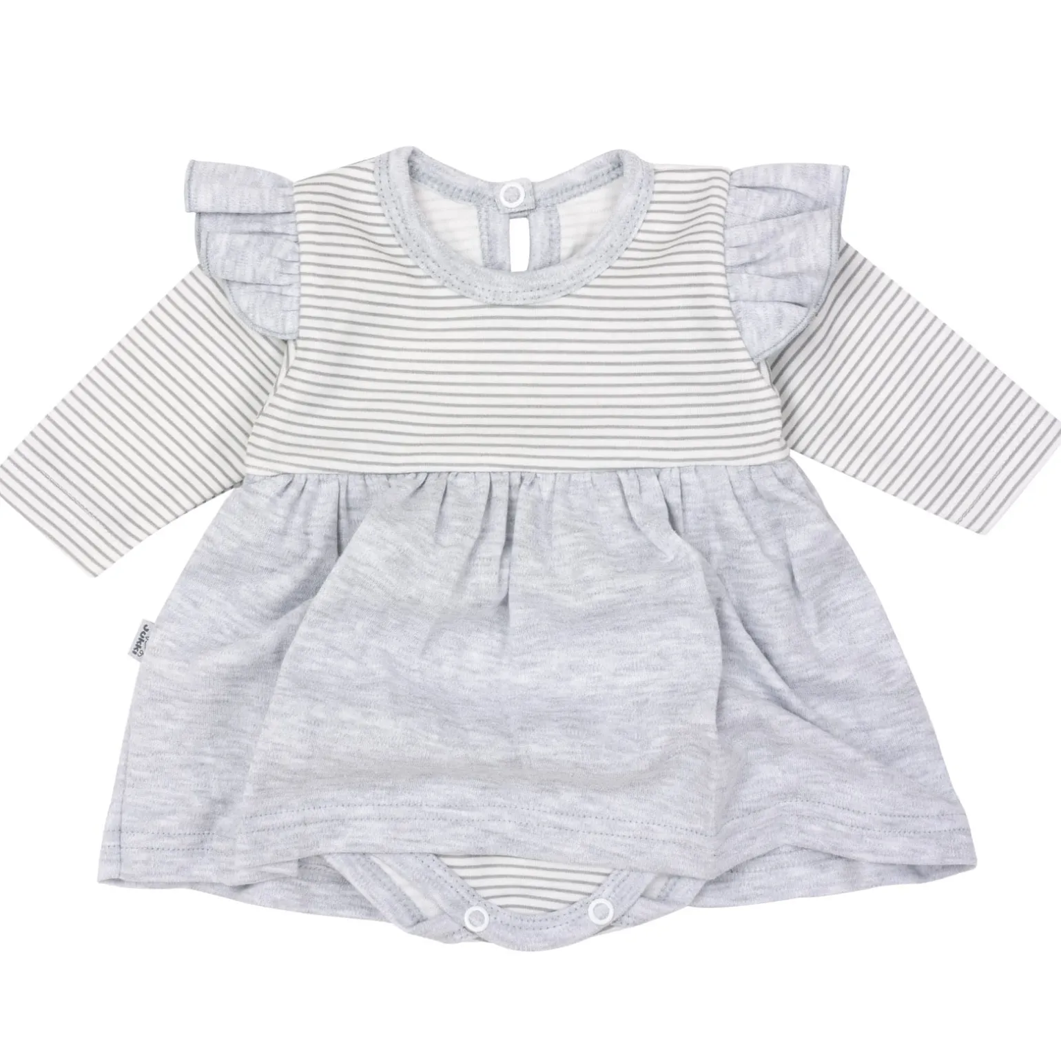 Sukienka z body Basic Grey Melange II
