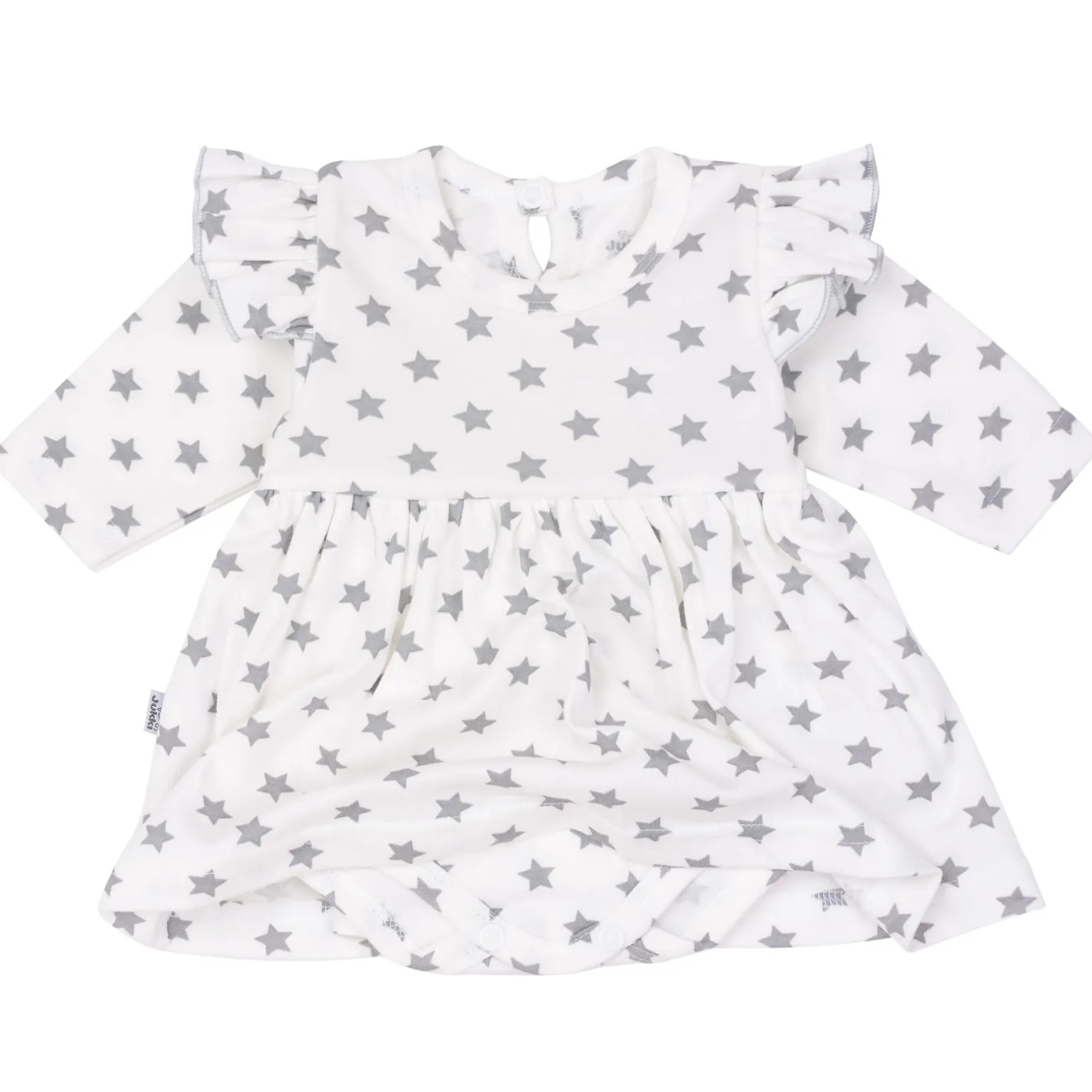 Sukienka z body Basic Grey Melange Grey Stars
