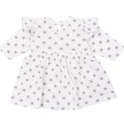 Sukienka z body Basic Grey Melange Grey Stars
