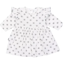 Sukienka z body Basic Grey Melange Grey Stars