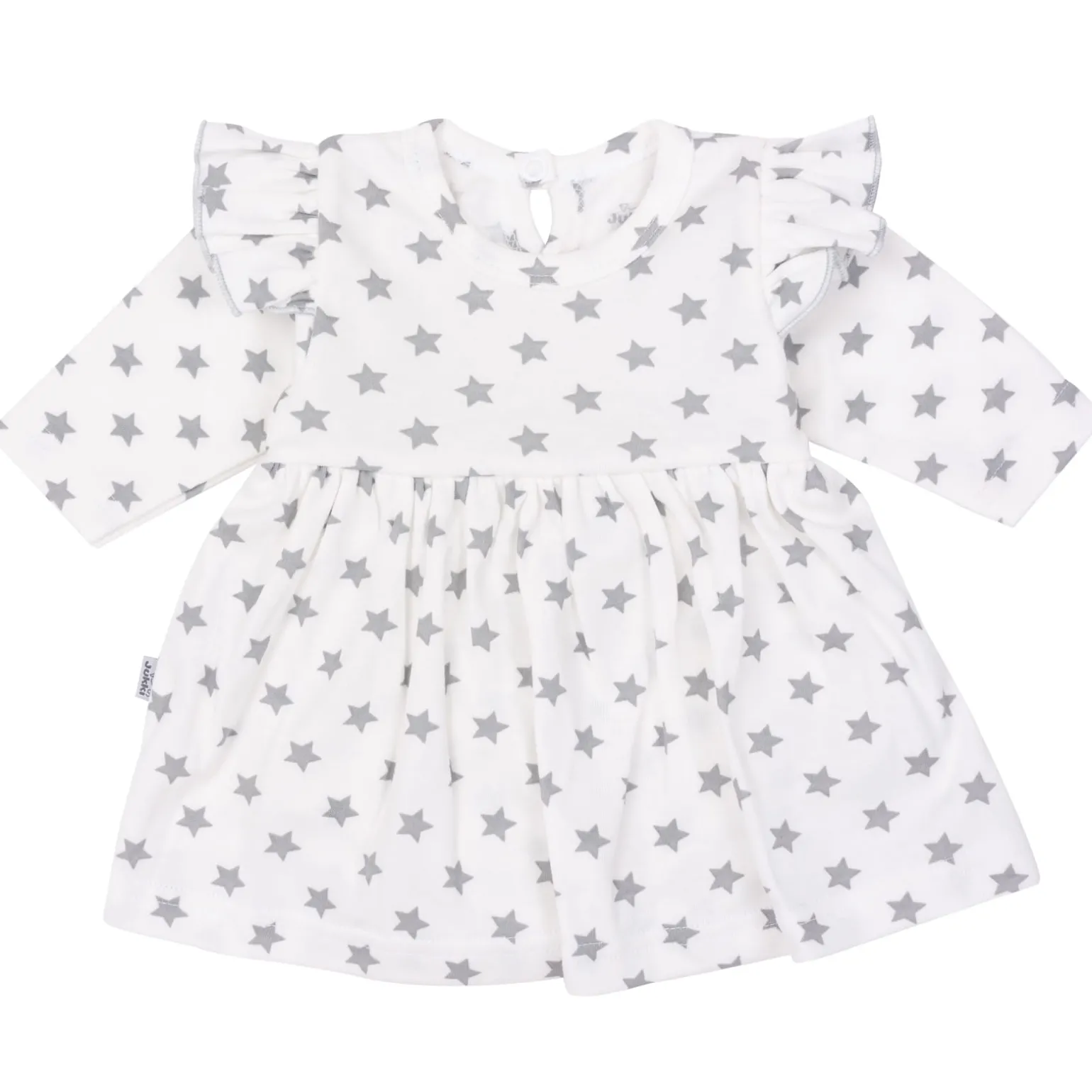 Sukienka z body Basic Grey Melange Grey Stars