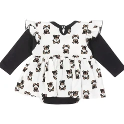 Sukienka z body Black Teddy Bear