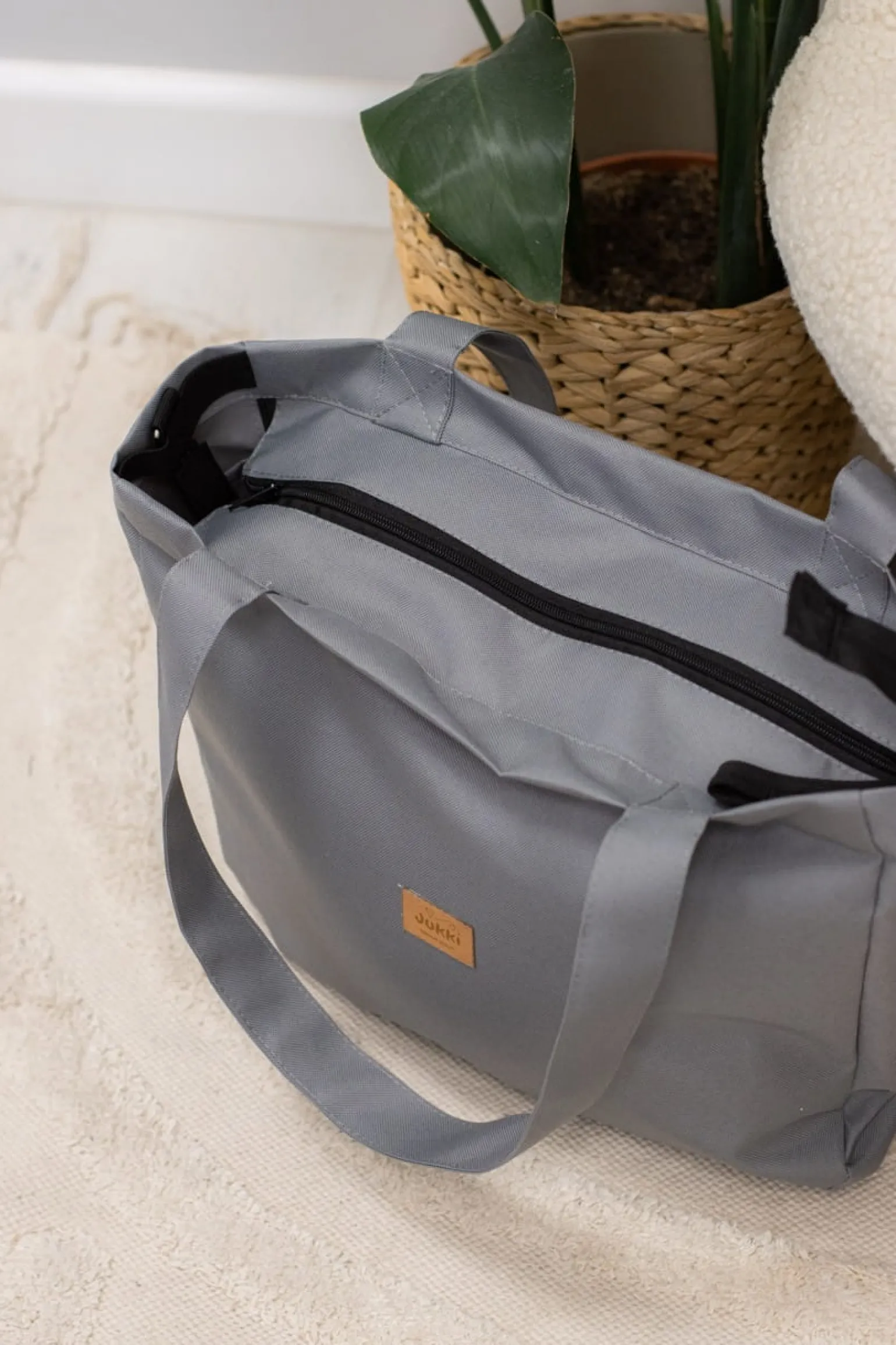 Torba do wózka dziecięcego Simple Shopper Bag Grey