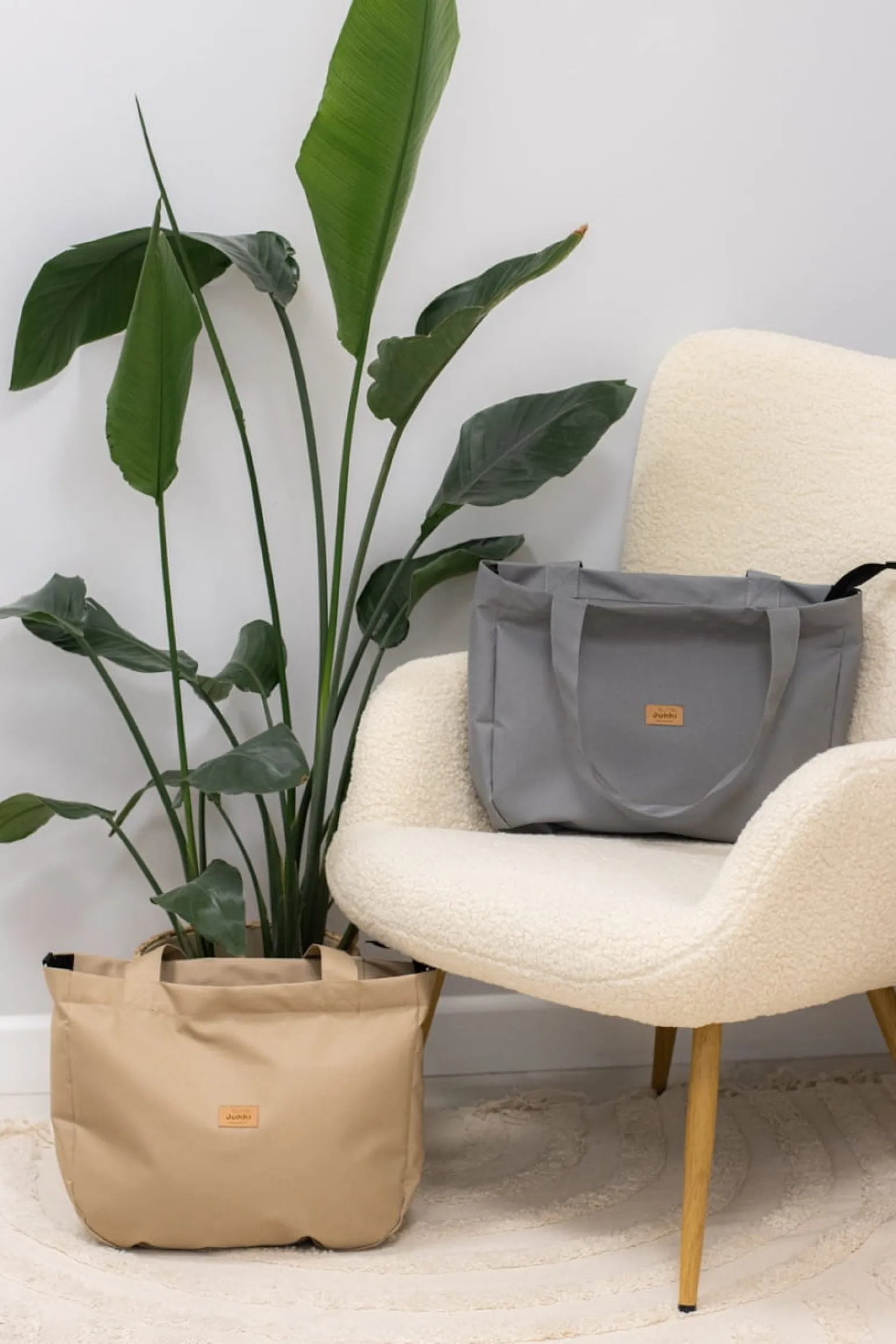 Torba do wózka dziecięcego Simple Shopper Bag Beige