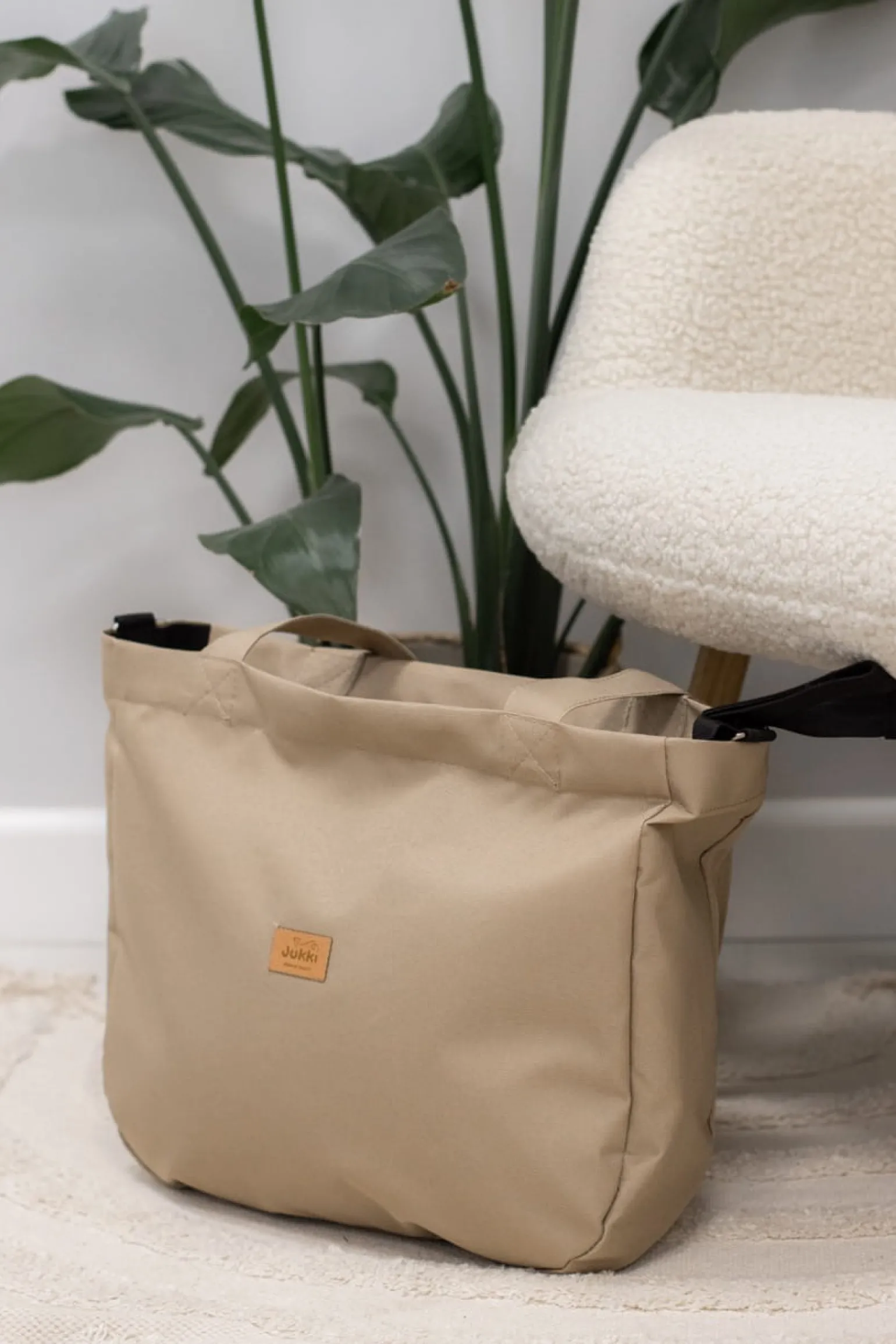 Torba do wózka dziecięcego Simple Shopper Bag Beige