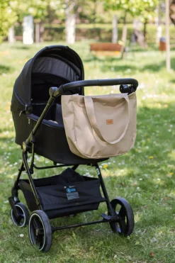 Torba do wózka dziecięcego Simple Shopper Bag Beige