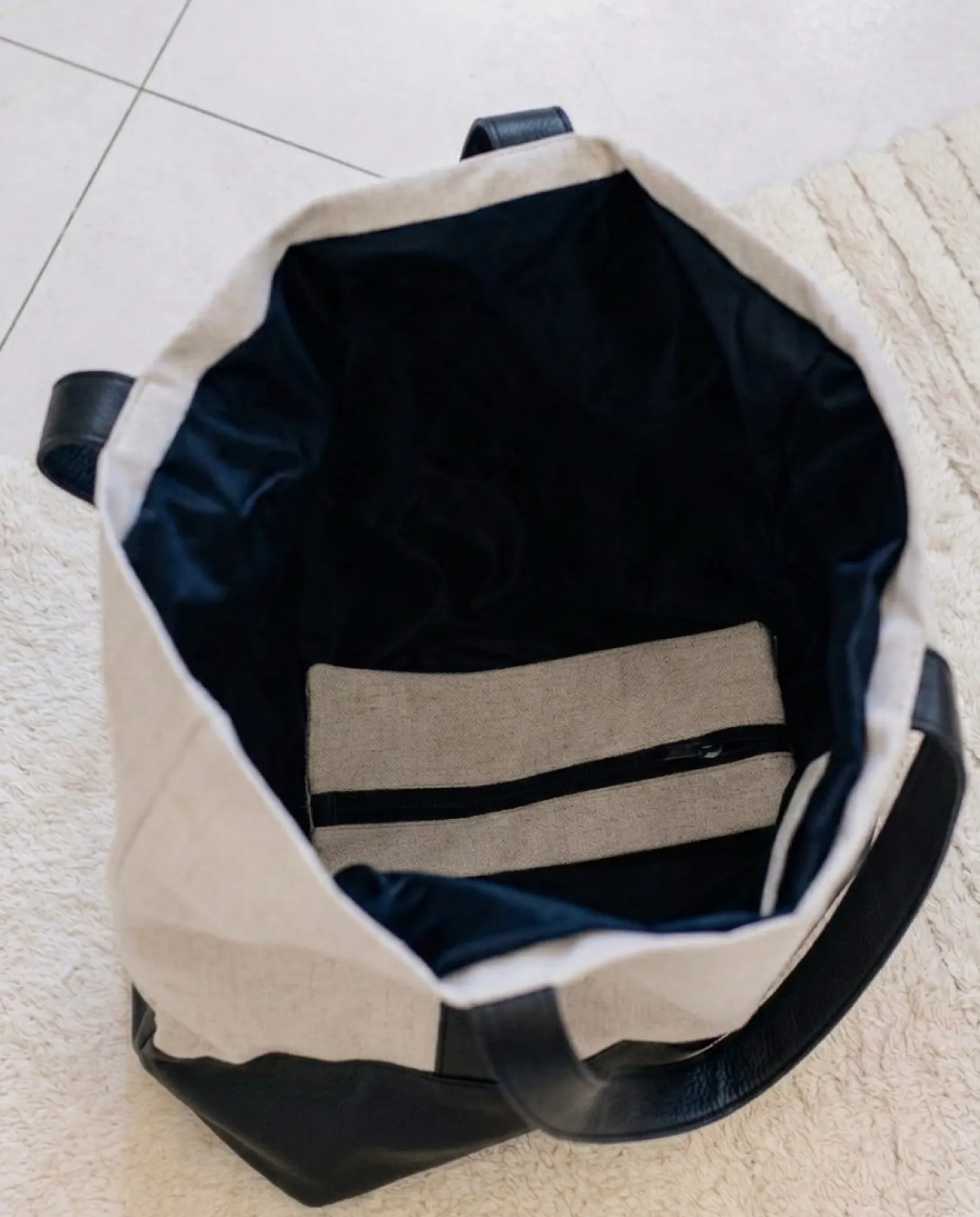 Torba Shopper Yuca- Black