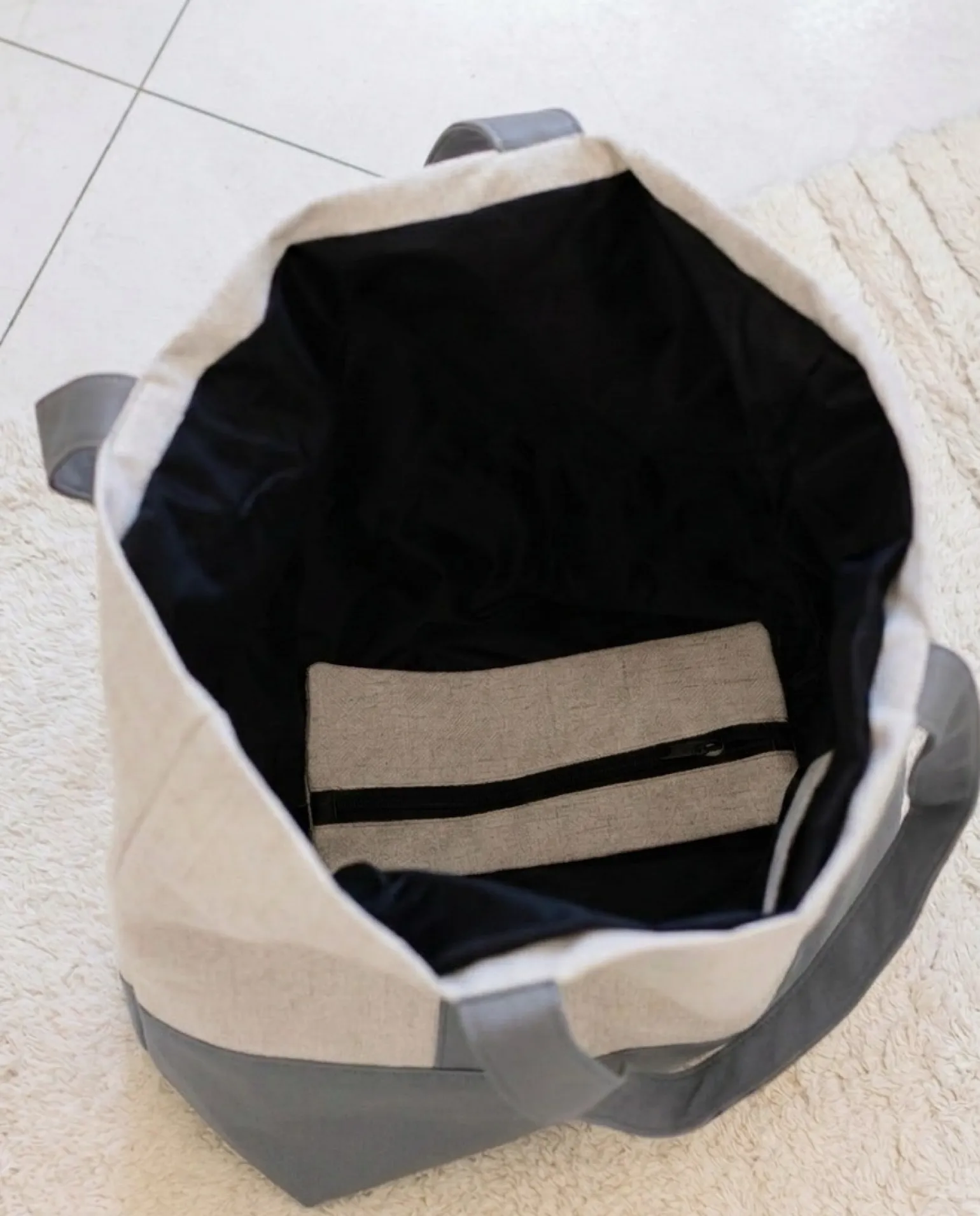 Torba Shopper Yuca- Grey
