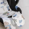 Wkładka antypotowa do fotelika 0-13 kg i 9-18kg - Blue Safari