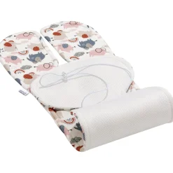 Wkładka antypotowa do fotelika 0-13 kg i 9-18kg - Pink Elephants