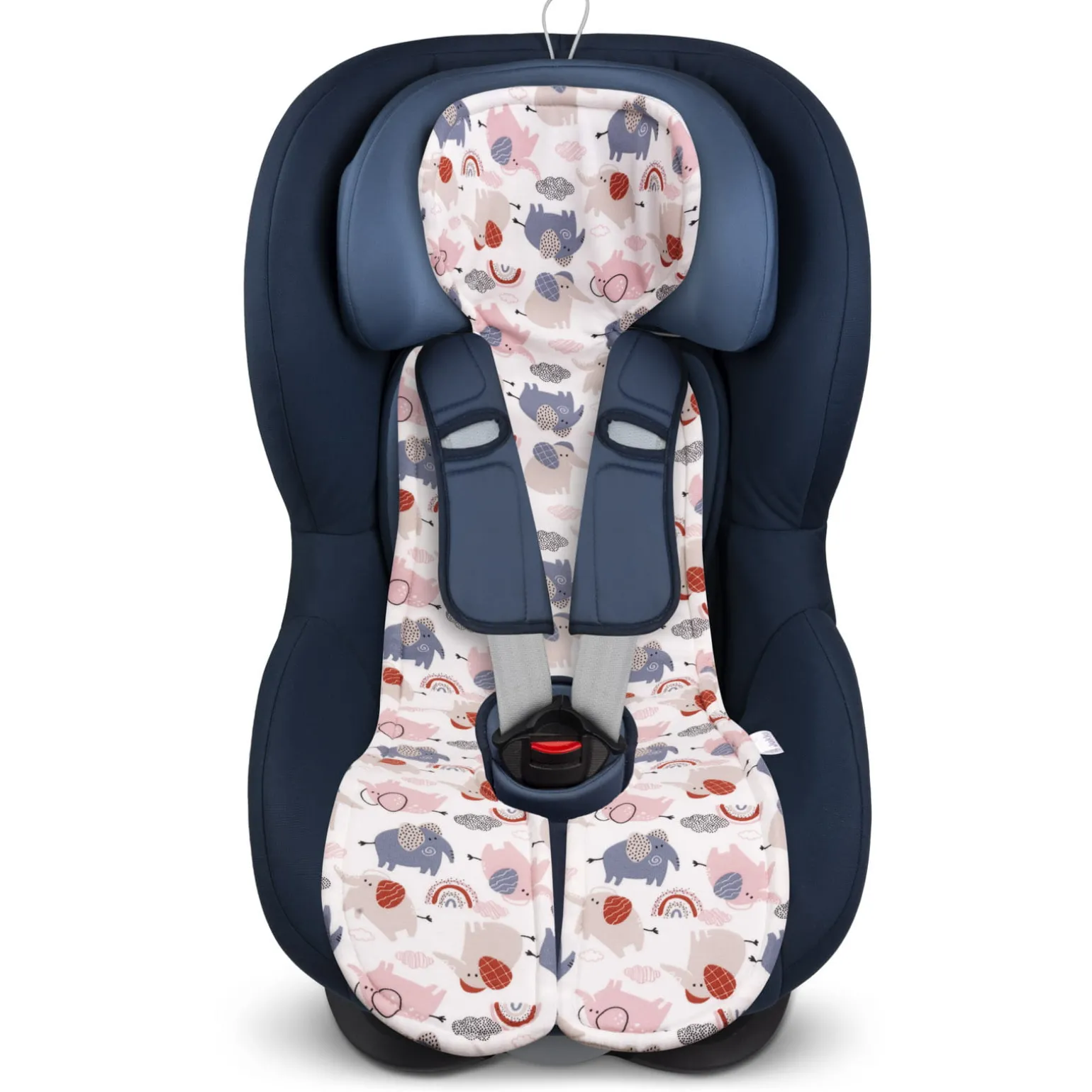 Wkładka antypotowa do fotelika 0-13 kg i 9-18kg - Pink Elephants