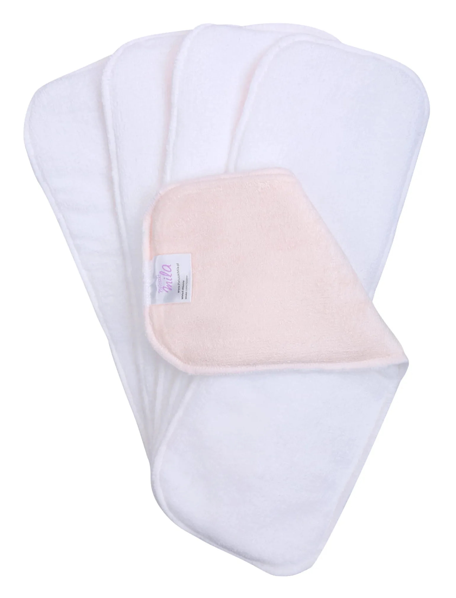 Wkład pieluszkowy (33x14cm) 4 warstwowy (2 Bambus /Bamboo Fiber+2 Mikrofibra)