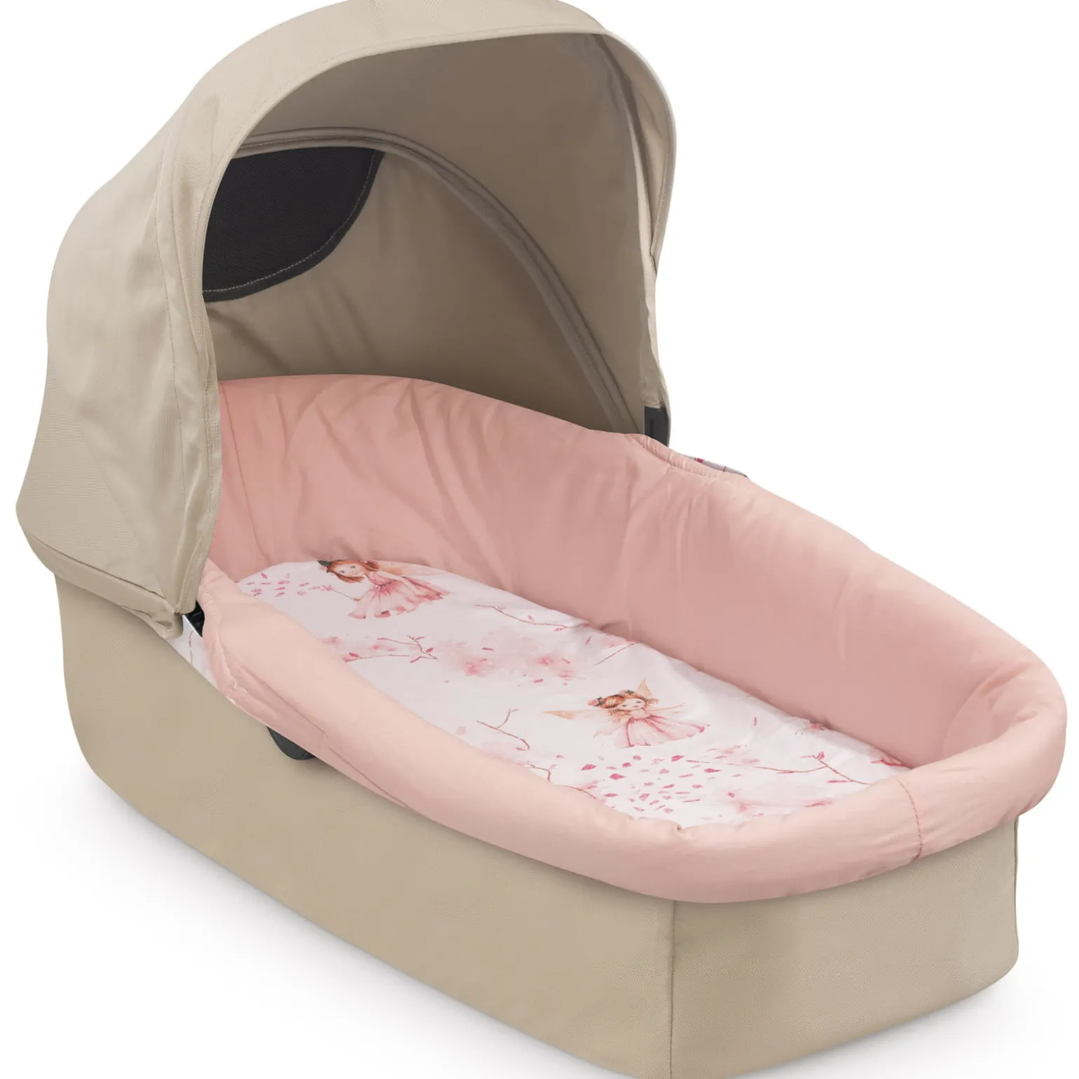 Zestaw do gondoli – bawełniany ochraniacz + prześcieradło Little Fairy