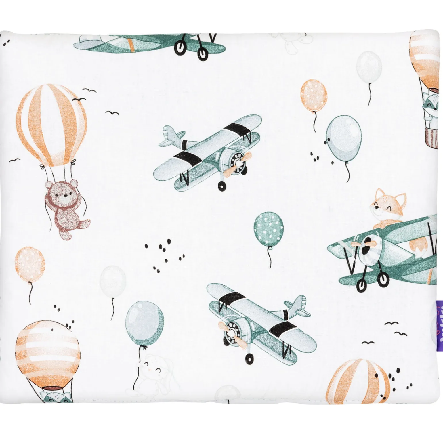 Zestaw 5 elementowy Comfort - Balloon Travel (bawełniany)