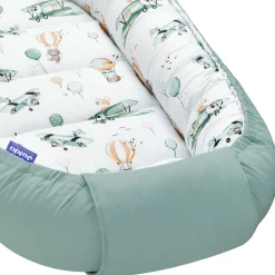 Zestaw 5 elementowy Comfort - Balloon Travel (bawełniany)