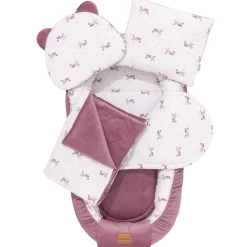 Zestaw 5 elementowy Comfort - Blackberry Dreams i Old Rose Velvet